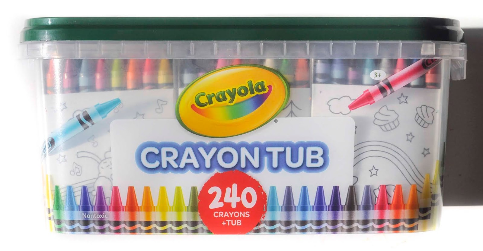 240 Count Crayola Crayon Tub