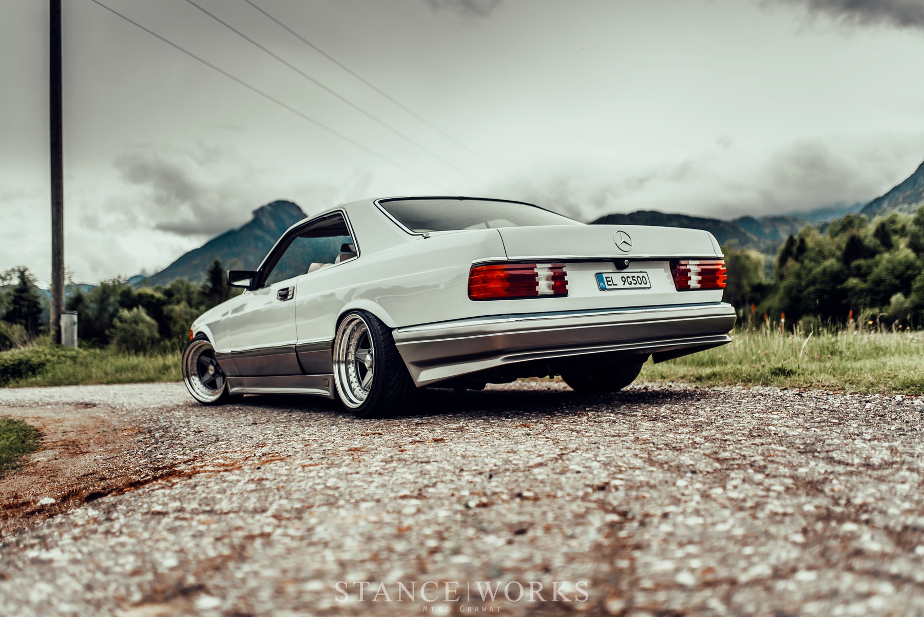 Mercedes w126 stance