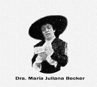 Doctora María Juliana Becker, primera médica puntana