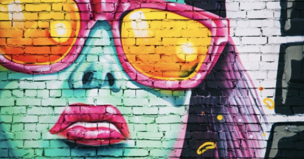 Graffiti Street Art Wall Set 1 One Billion Pixels