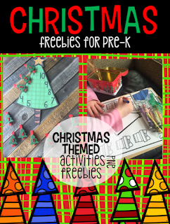 Christmas Freebie for Preschool are two fun activities that you can do with your child or preschool students.