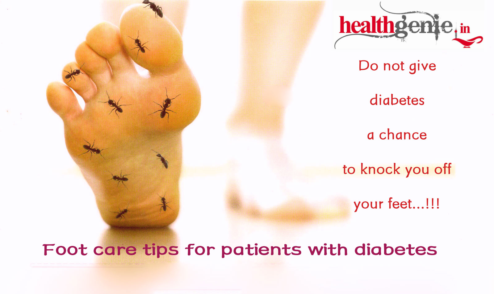 Health And Nutrition Care Tips Foot Care Tips for Patients with Diabetes