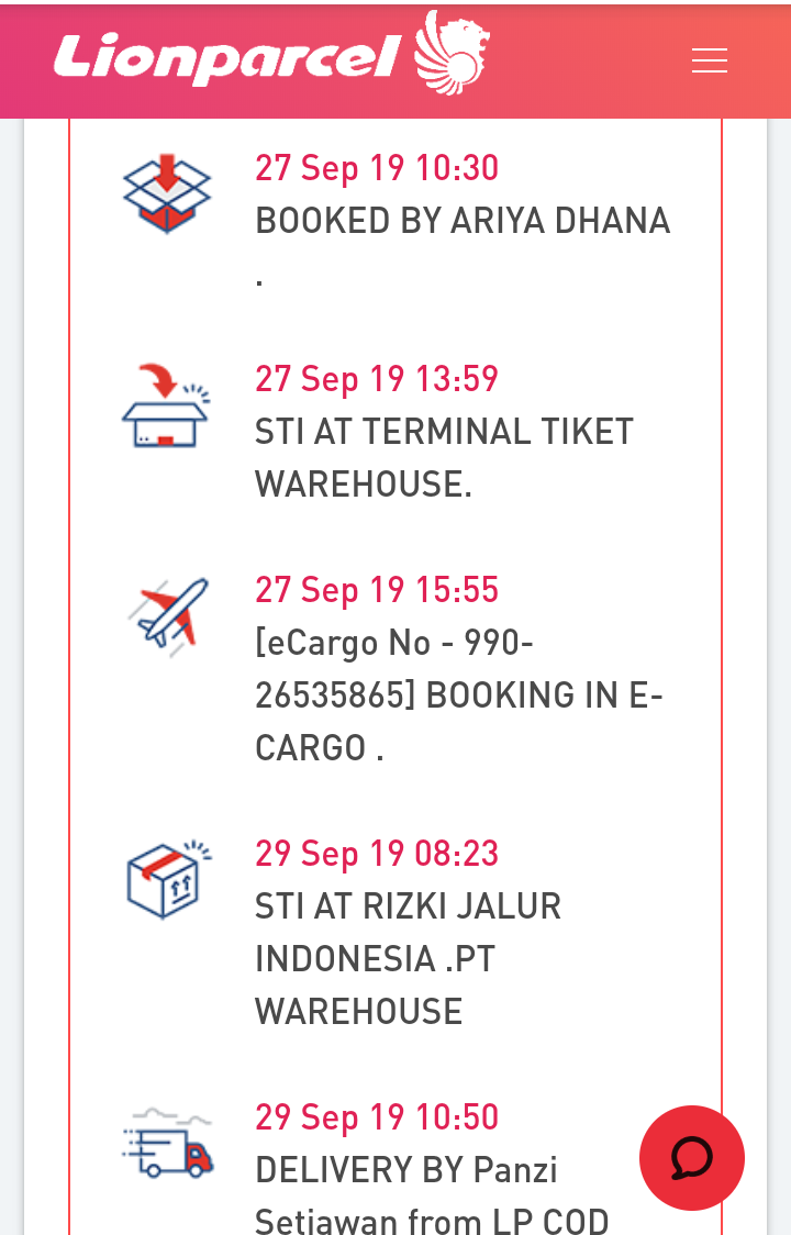 √ Booking In E Cargo Lion Parcel Artinya? Maksudnya? - Rafinternet