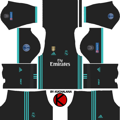 Dls 18 kits real madrid 2018 hotsell