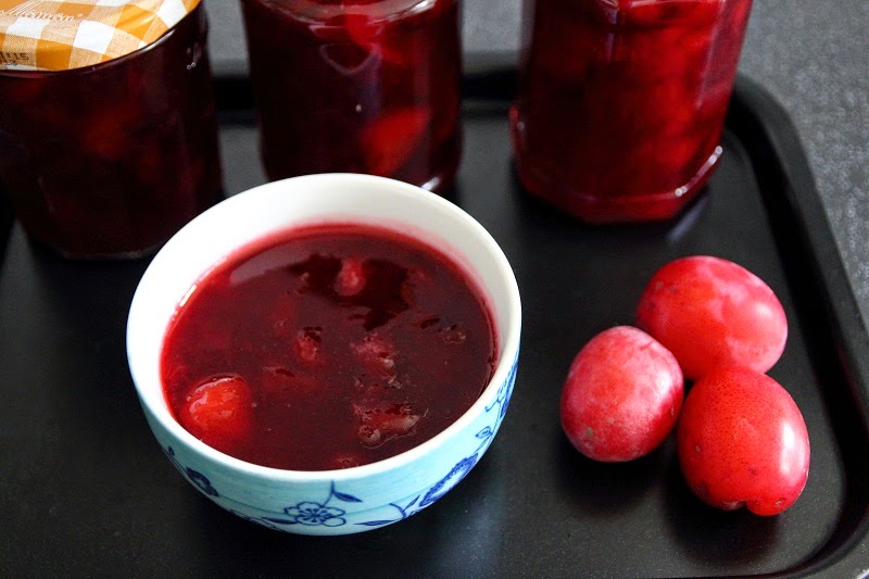 Plum and Vanilla Bean Jam