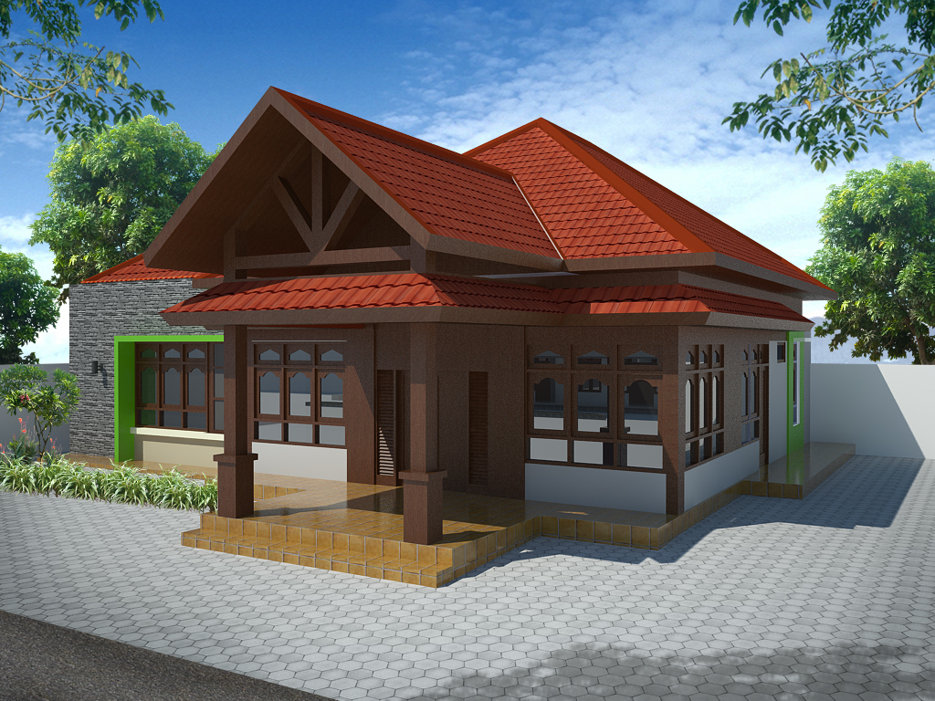25 Desain  Rumah  Minimalis  Gaya Jawa Modern Rumahku Unik