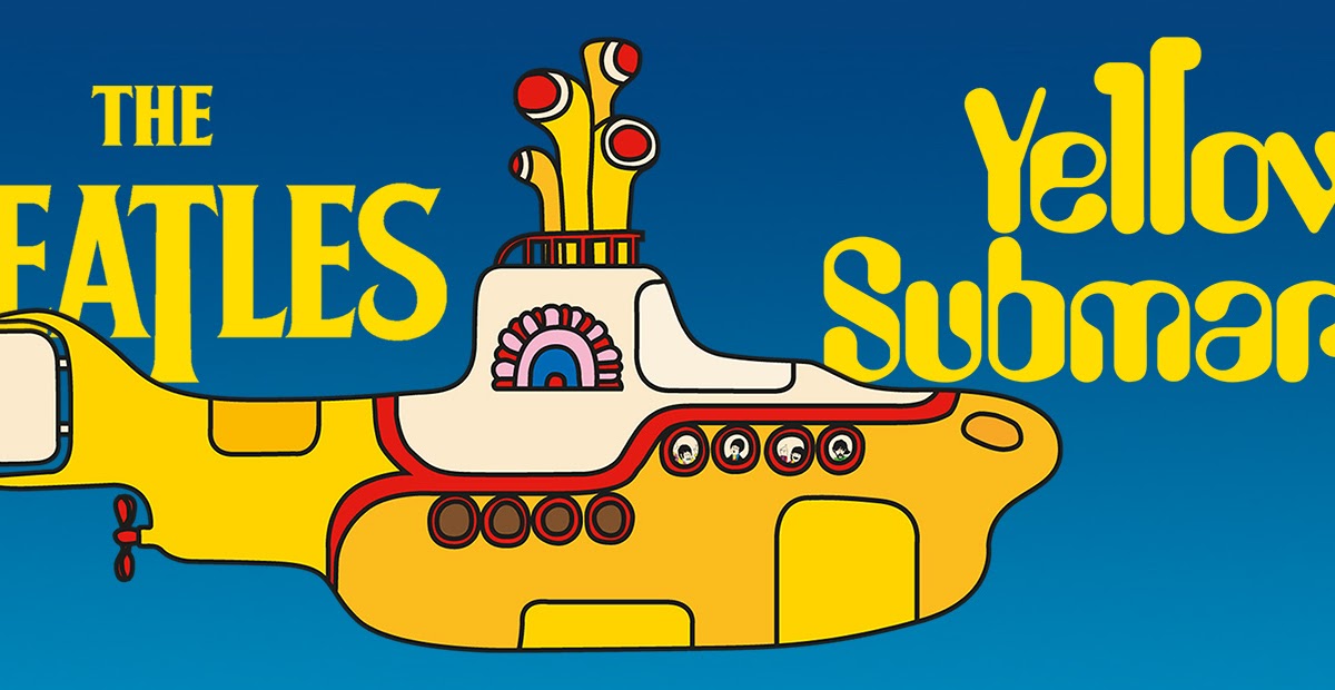 the yellow submarine cartoon