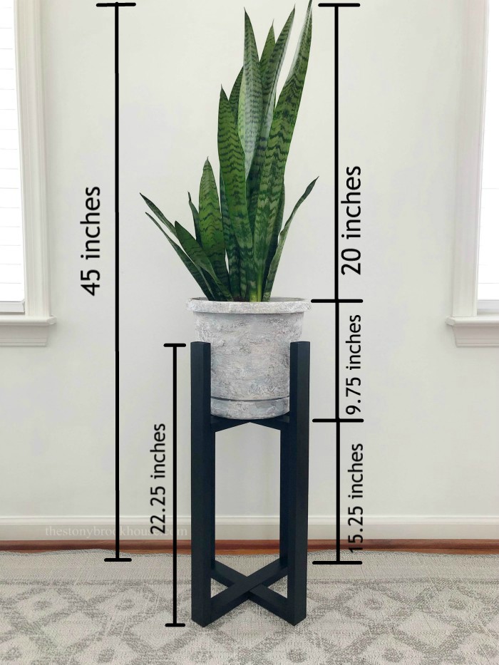 Easy DIY Plant Stand The Stonybrook House