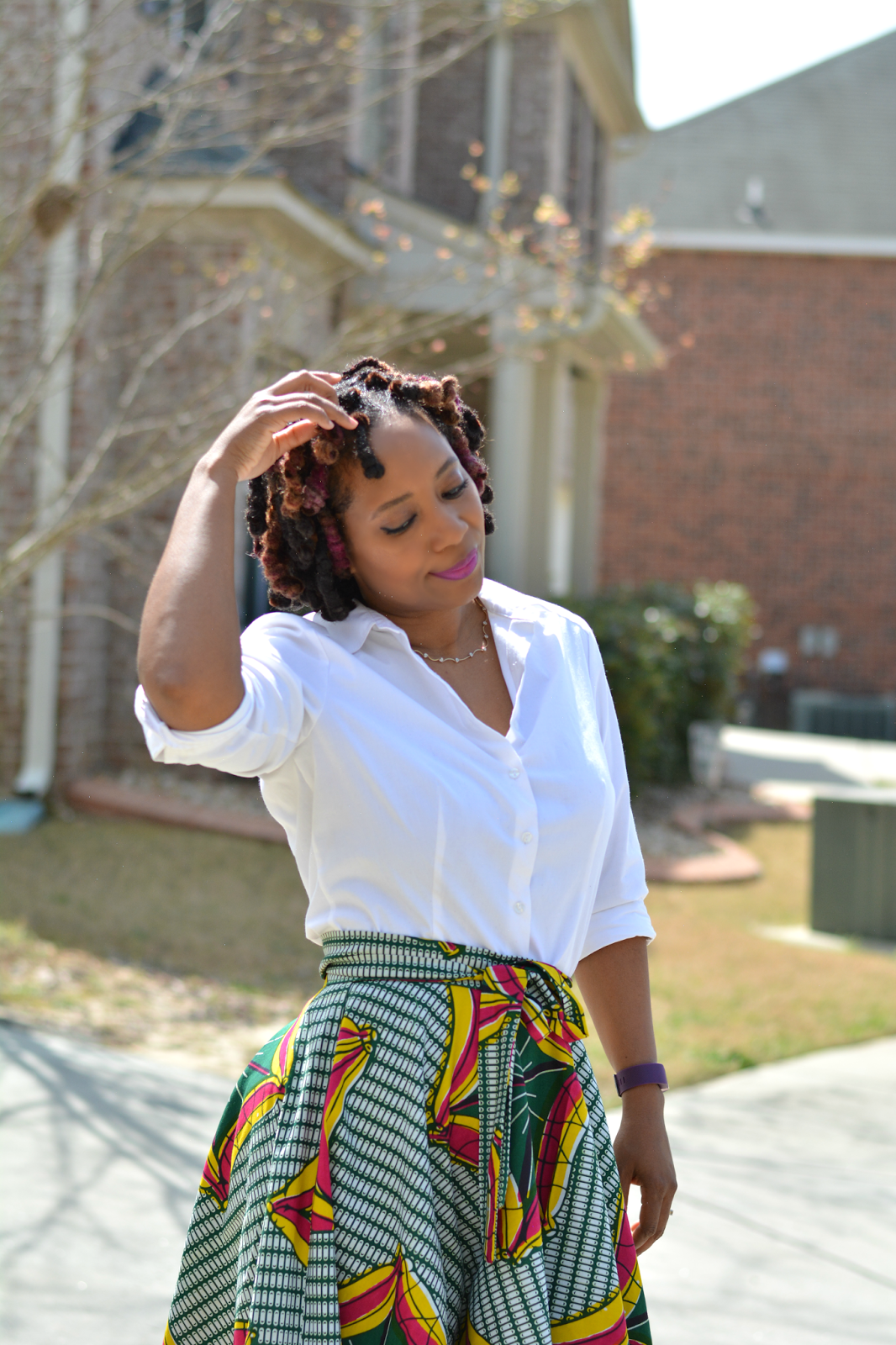 african print skirt ideas