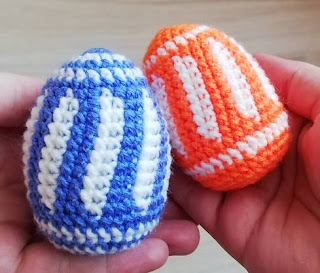 PATRON GRATIS HUEVO DE PASCUA AMIGURUMI 49972 🥚🐰