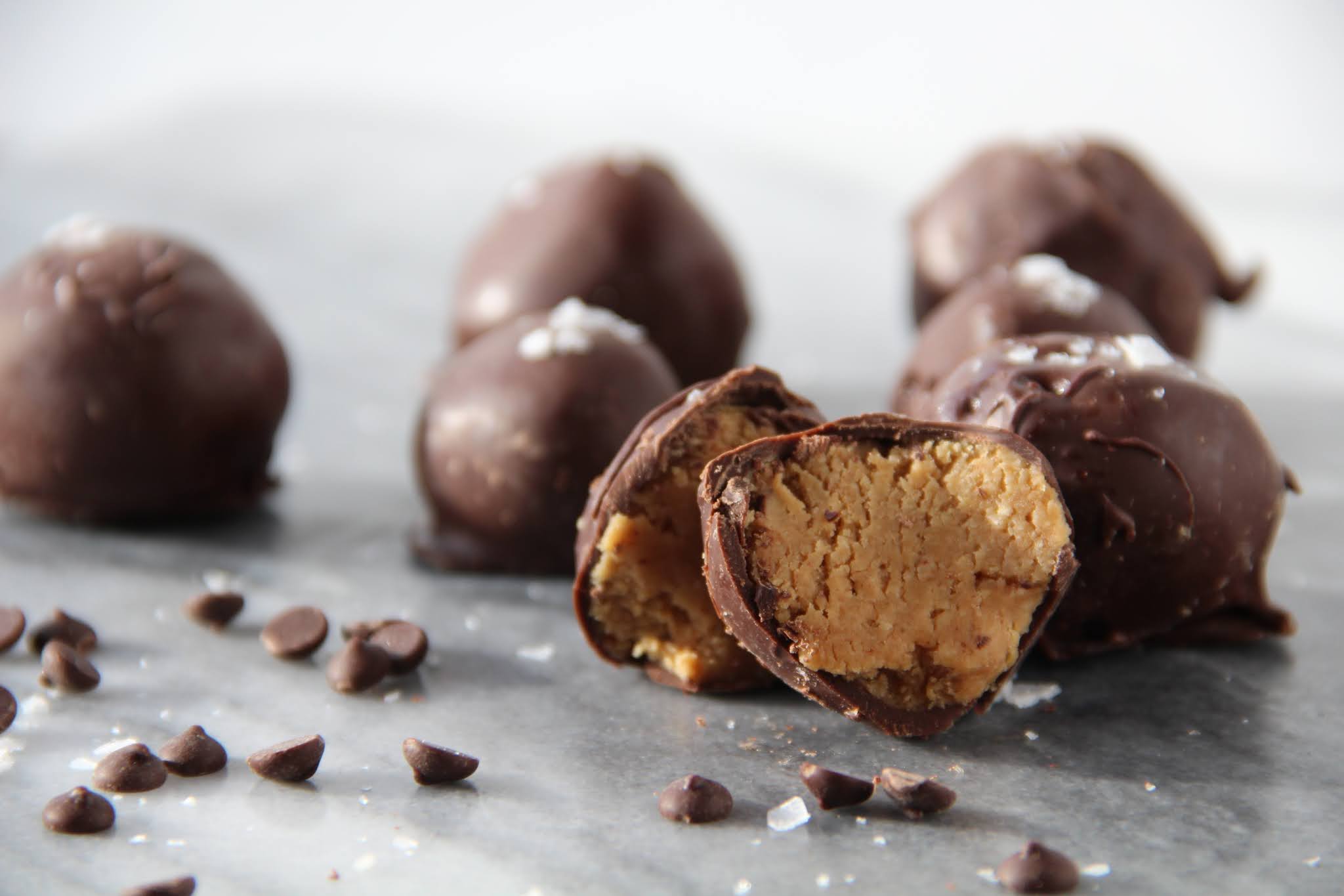 Joy Filled Table Peanut Butter Truffles (gluten, dairy, and refined