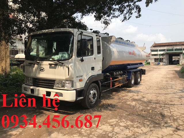 Xe bồn Hyundai HD240 xitec 21 khối chở xăng dầu Xe bồn Hyundai HD240 xitec 21 khối chở xăng dầu