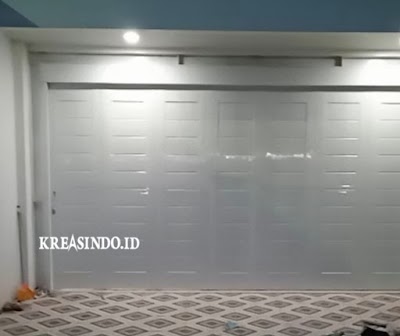 Pintu Garasi Besi pesanan Bpk Haji Uke di Kota Serang Banten Pintu Garasi Besi pesanan Bpk Haji Uke di Kota Serang Banten