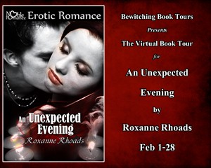 CONTEST and PROMO: An Unexpected Evening by Roxanne Rhoads