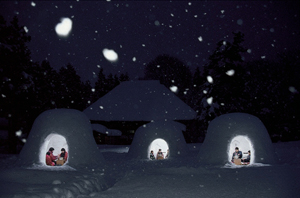 KAMAKURA Snow Festival, YOKOTE