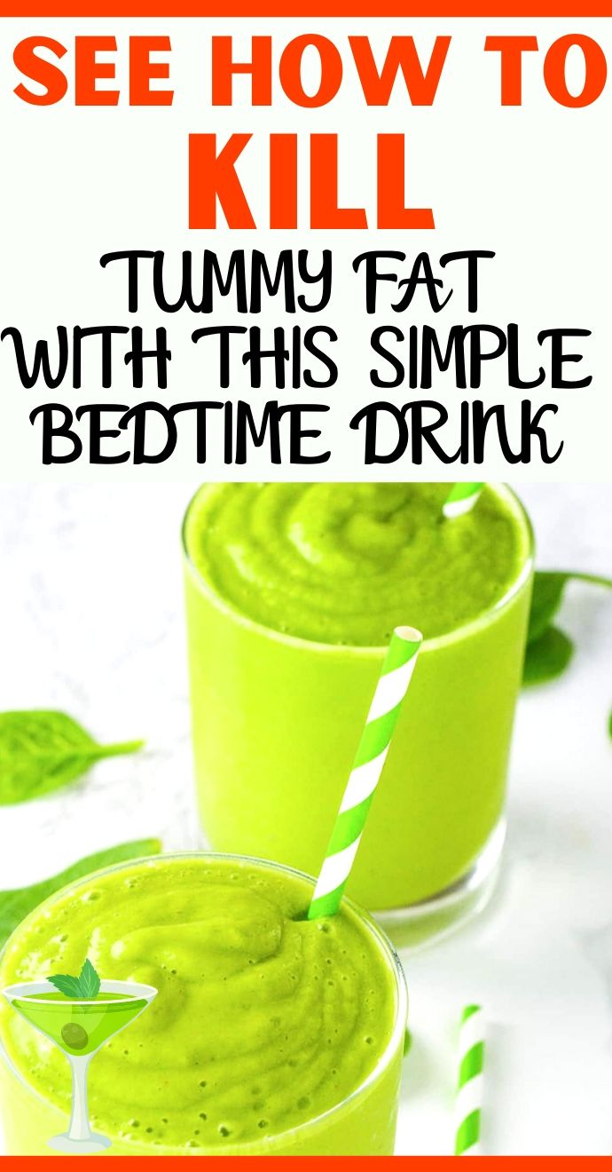 This 1 Simple Bedtime Drink Kills "Tummy Fat" While You Sleep Hello