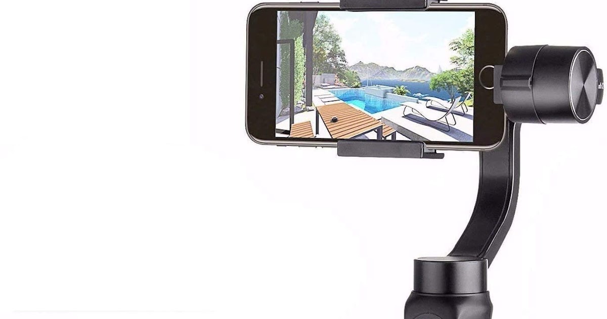 3Axis Gimbal Stabilizer for iPhone X XR XS Pixel Smartphone Vlog