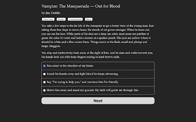 Vampire The Masquerade Out For Blood Game Screenshot 3