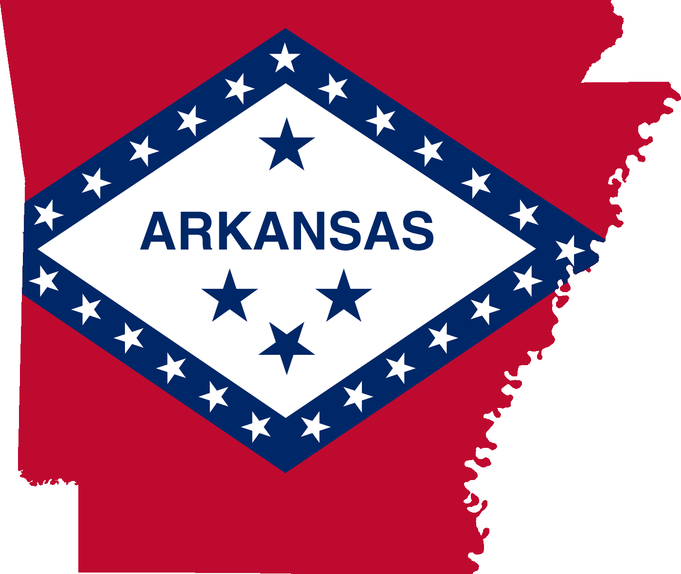 clipart map of arkansas - photo #10