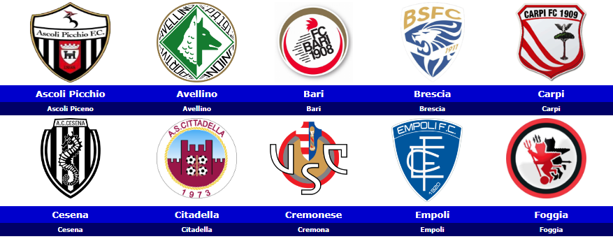 World Football Badges News: Italy - 2017/18 Serie B