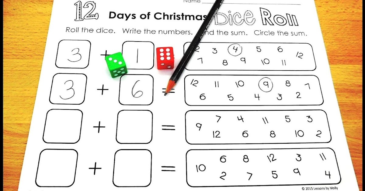 Lessons by Molly: Twelve Days of Christmas Math