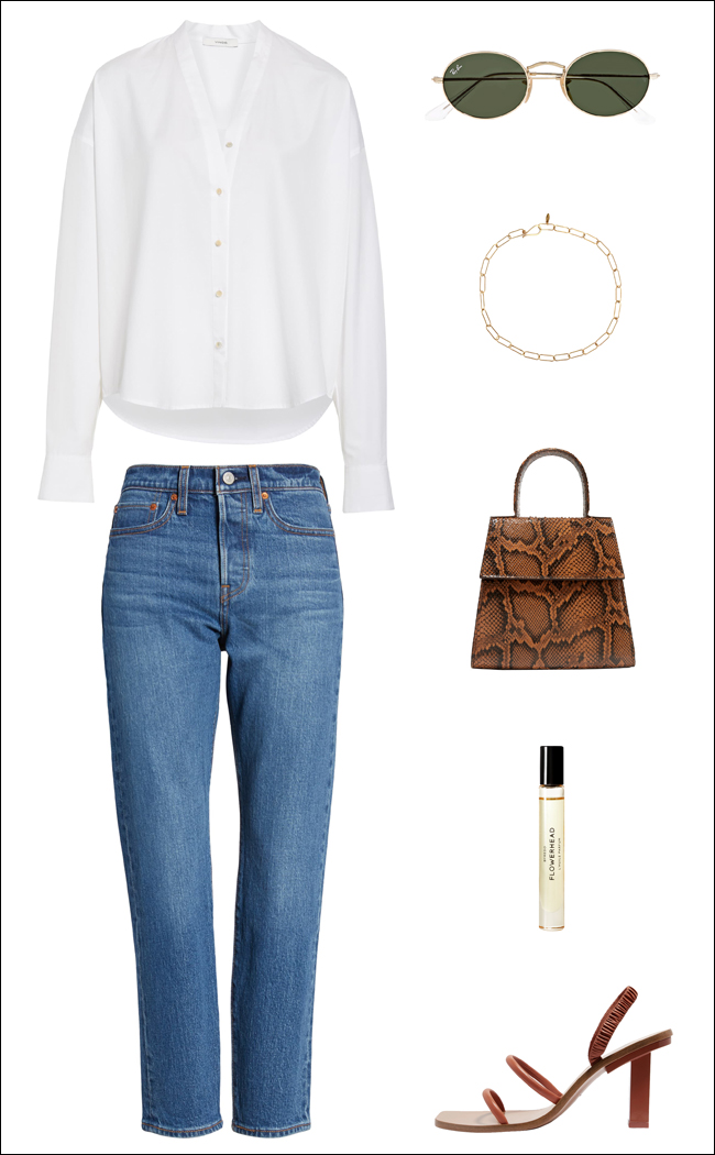 An Effortless Denim Outfit to Wear Now