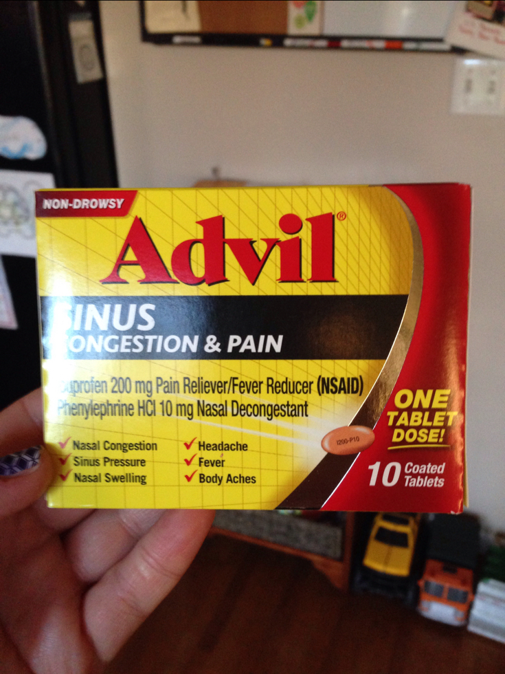 Product Reviews Advil Sinus Congestion and Pain