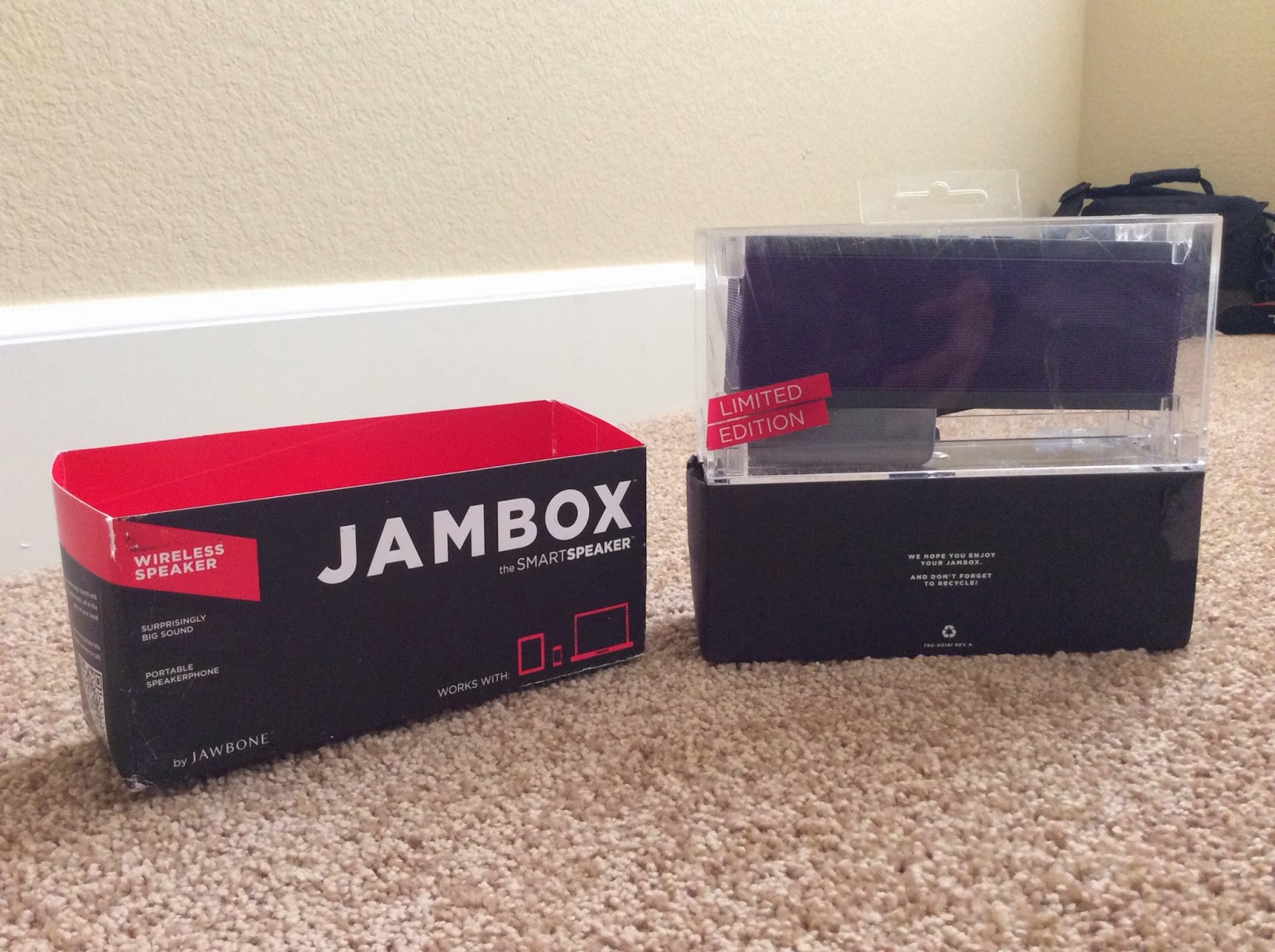 Bought a Jawbone Jambox Bluetooth Speaker | Phil's America Exchange Year