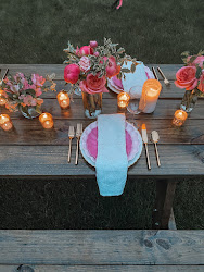 Creating your own backyard date night ~ Roses and Rain Boots