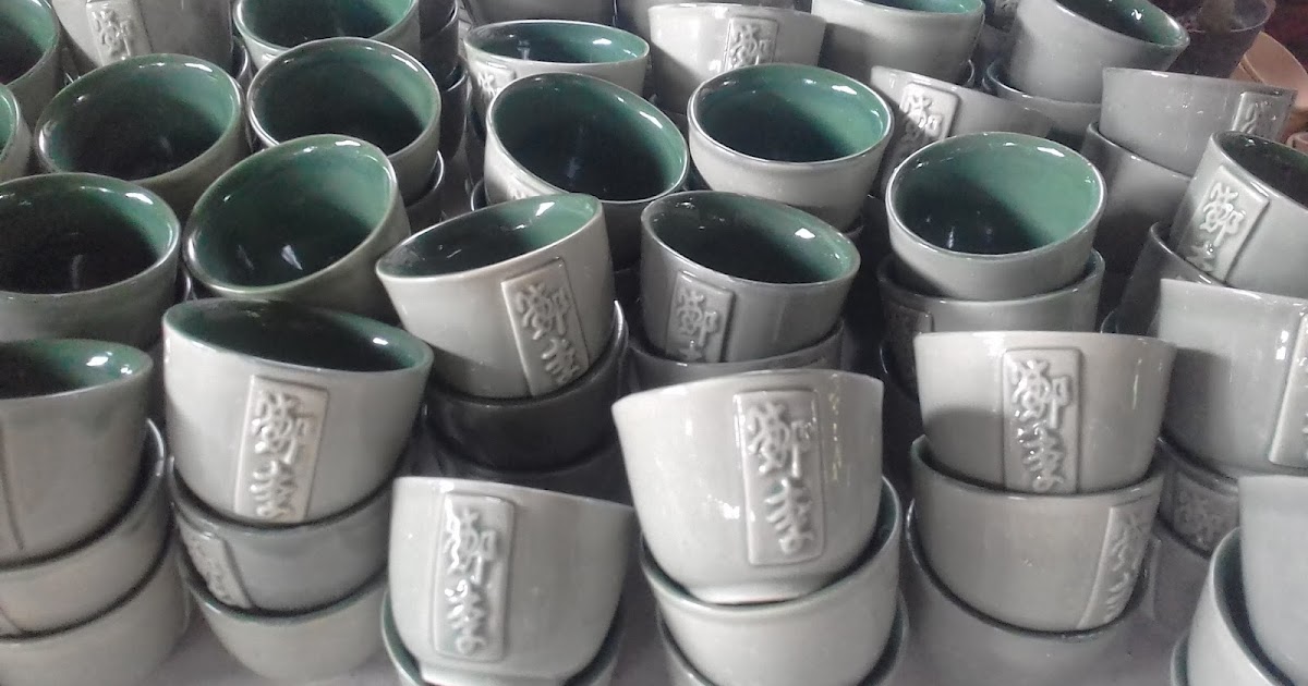  KERAMIK  GLASIR PLERED  Plered  pottery 