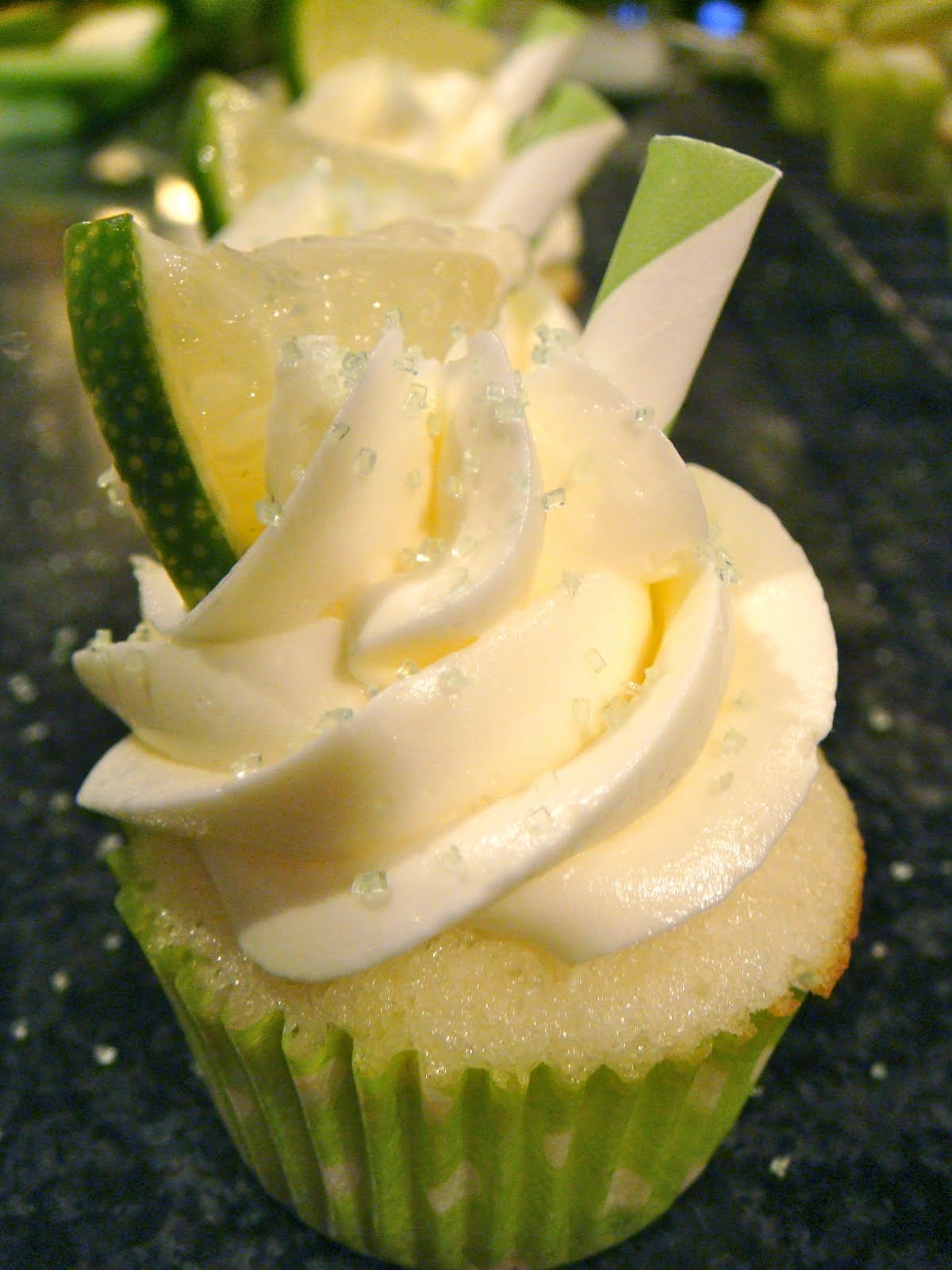 Delicious Dishings Mini Margarita Cupcakes