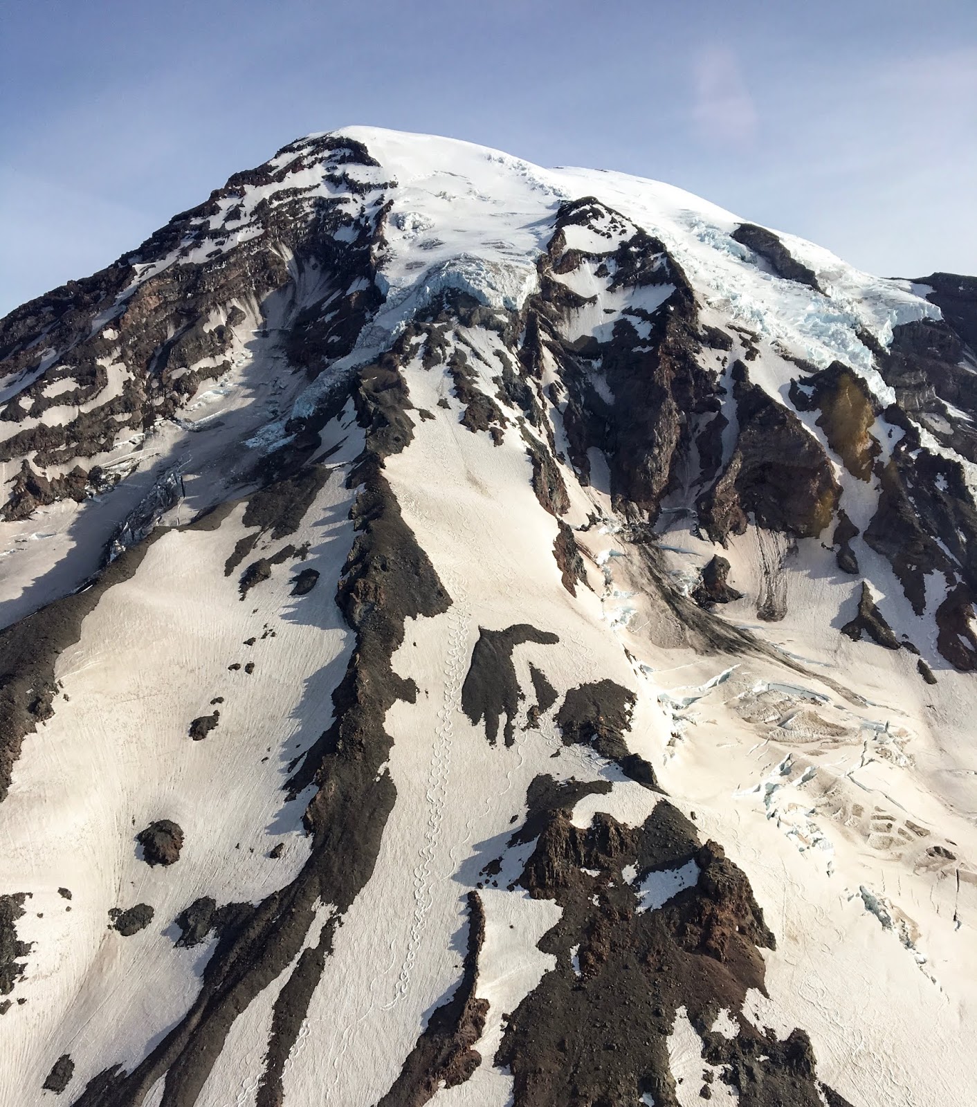 Mount Rainier Climbing Kautz Glacier Photos July 9th 2019