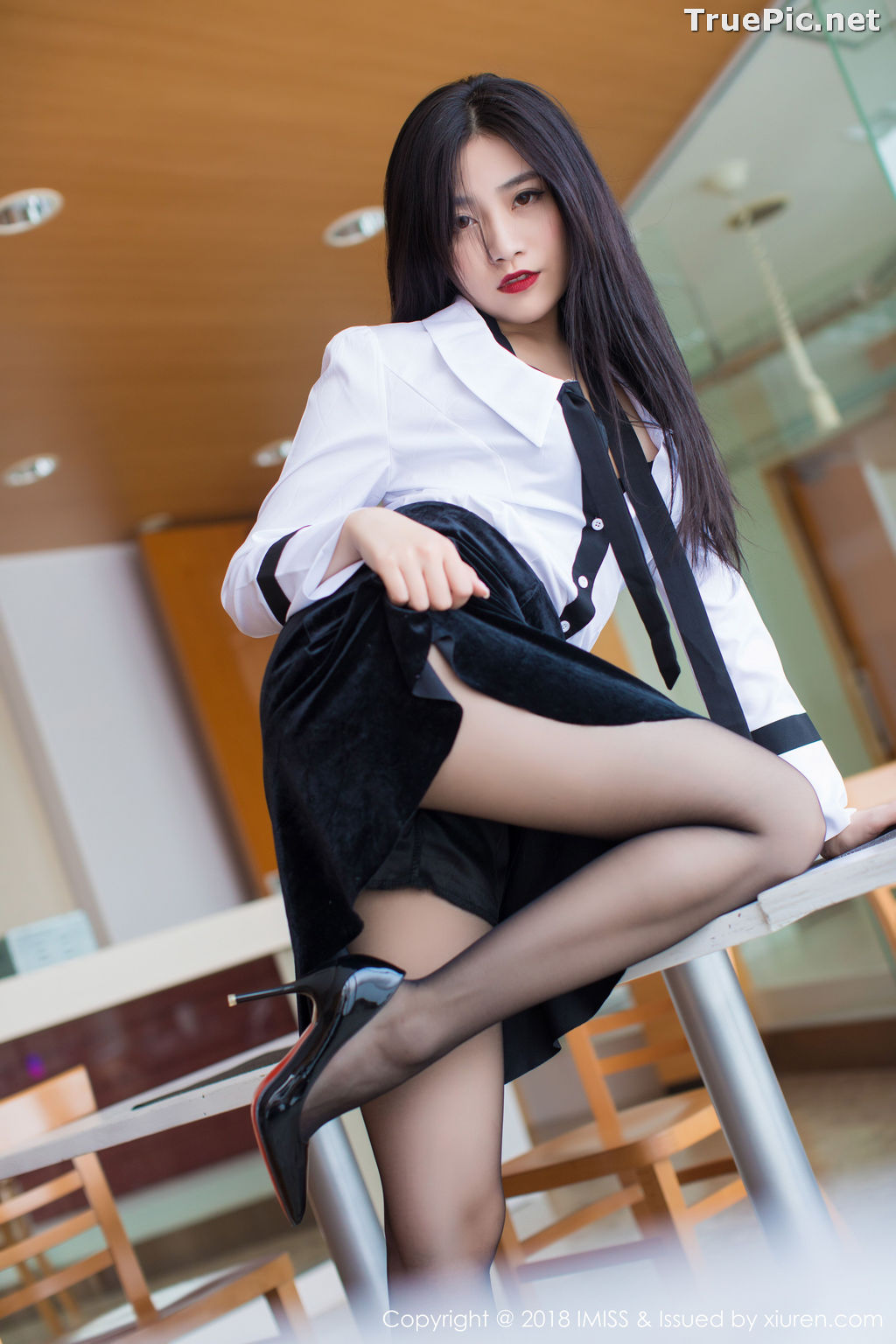 Image IMISS Vol.239 - Chinese Model - Sabrina (Xu Nuo 许诺) - Office Girl - TruePic.net - Picture-31