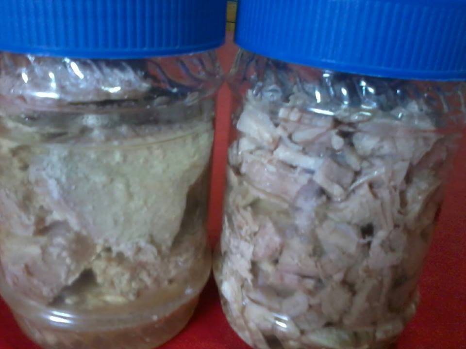 Rockin' the Mom Role Homemade Tuna Flakes in Oil