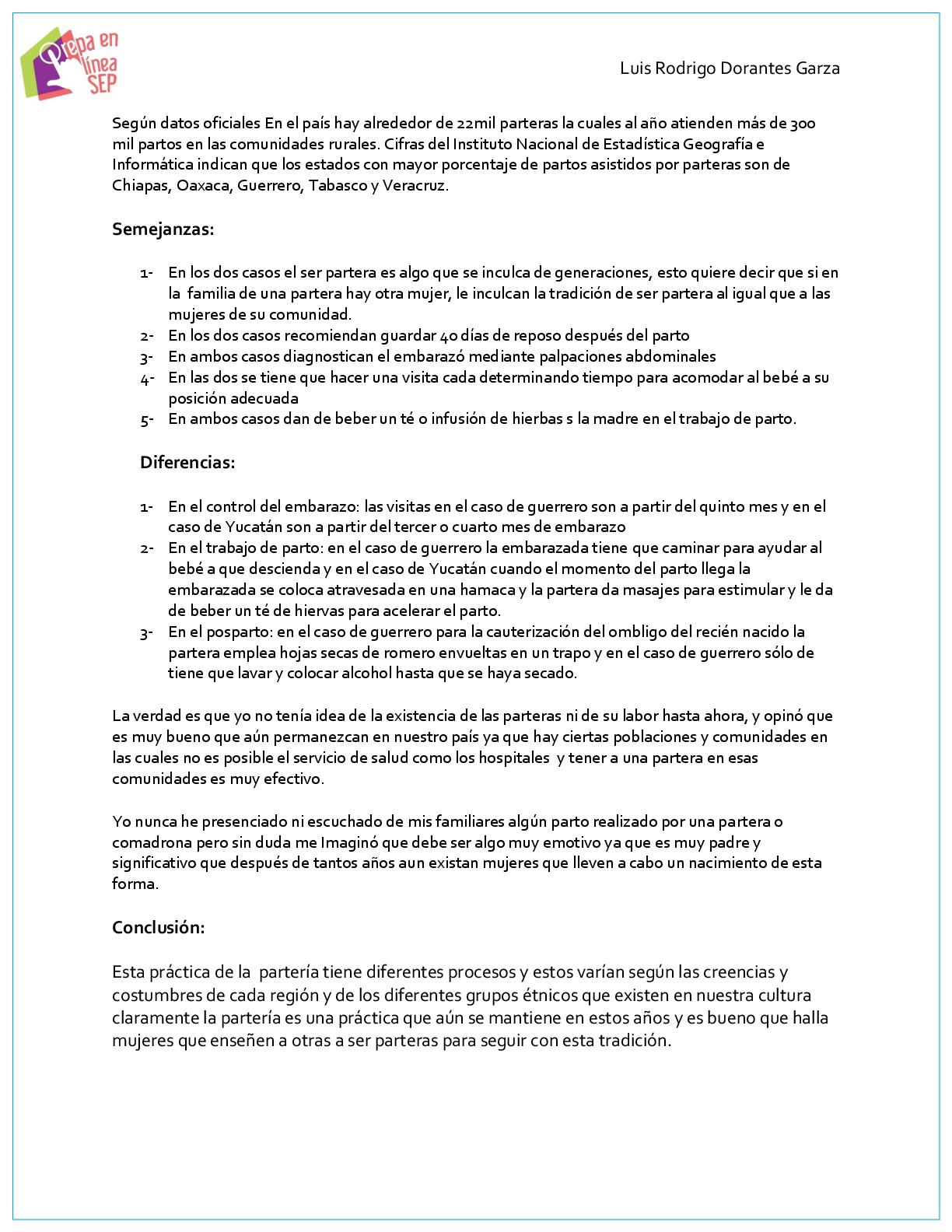 Prepa En Linea SEP Rodrigo Garza: MODULO 9 SEMANA 1 LA DIVERSIDASD EN