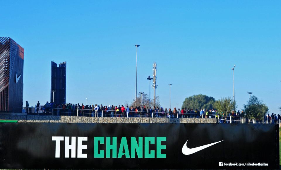 Nike's 'The Chance' to host trials in Cape Town DISKIOFF