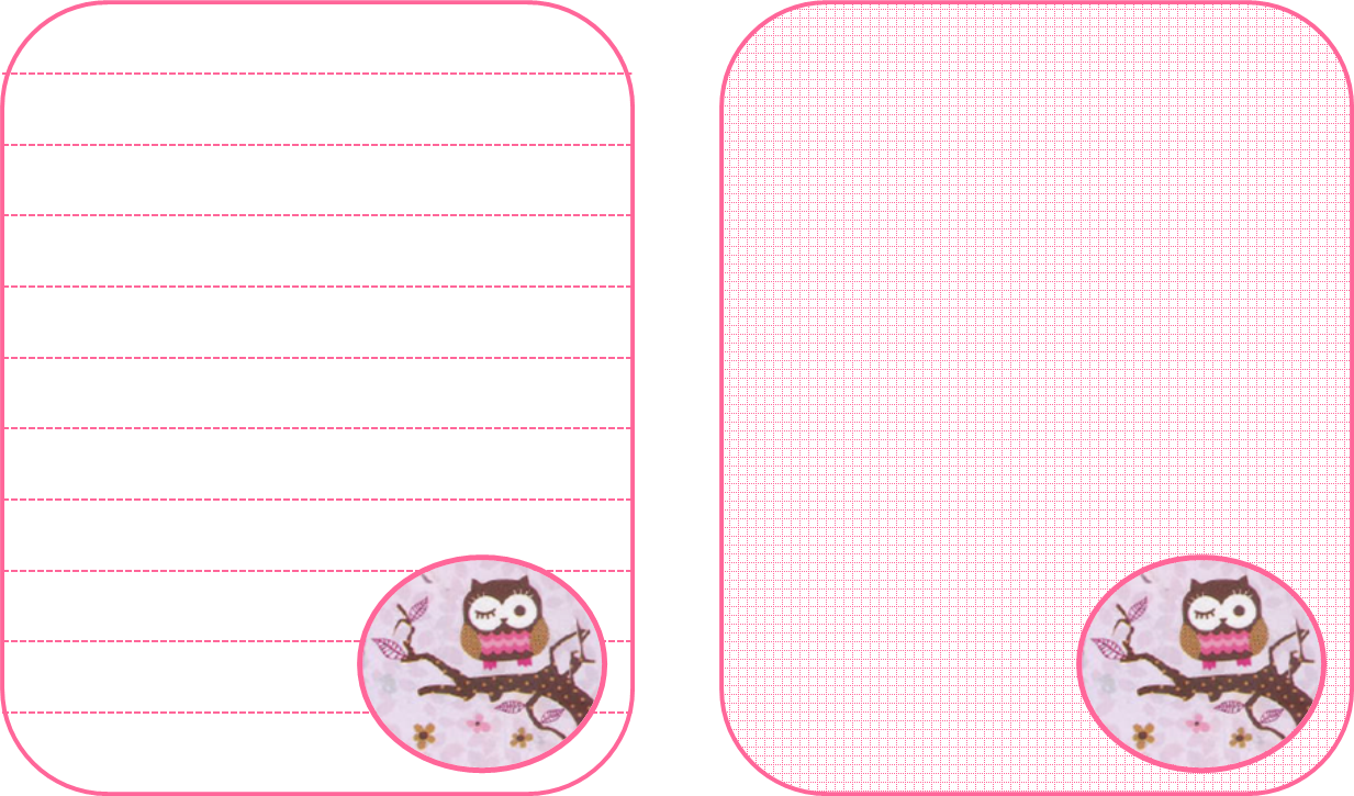 cute owl notebook pages free printable keeping it real