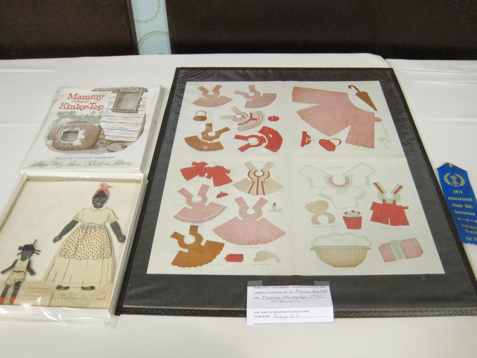 2014 Paper Doll Convention In Richmond CompetitionSaturday