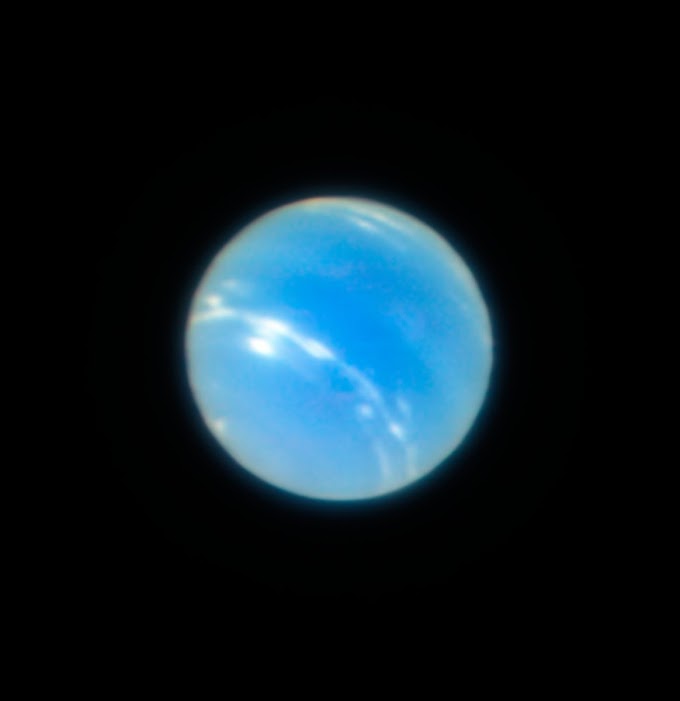 Telescópio consegue capturar imagem supernítida de Netuno