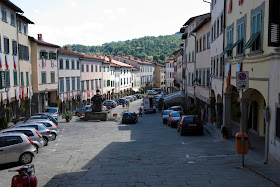 The Piazza Tanucci in the village of Stia
