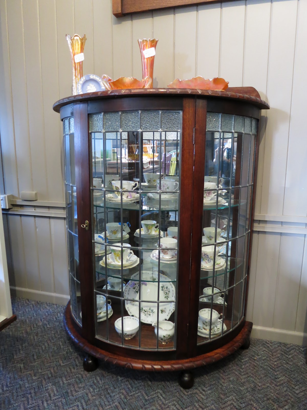 The Antique Polishers Blackwood Leadlight China C 1920