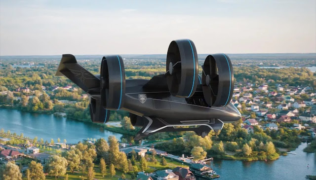 Flying car in future