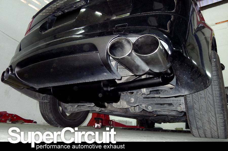 SUPERCIRCUIT Exhaust Pro Shop: Porsche Cayenne 3.2 Axle-back Exhaust System