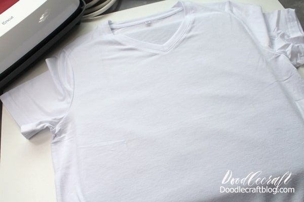 Cricut White Infusible Ink Toddler Crew Neck T Shirt Blank