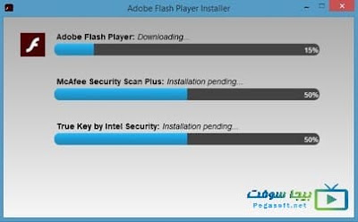 تحميل flash player