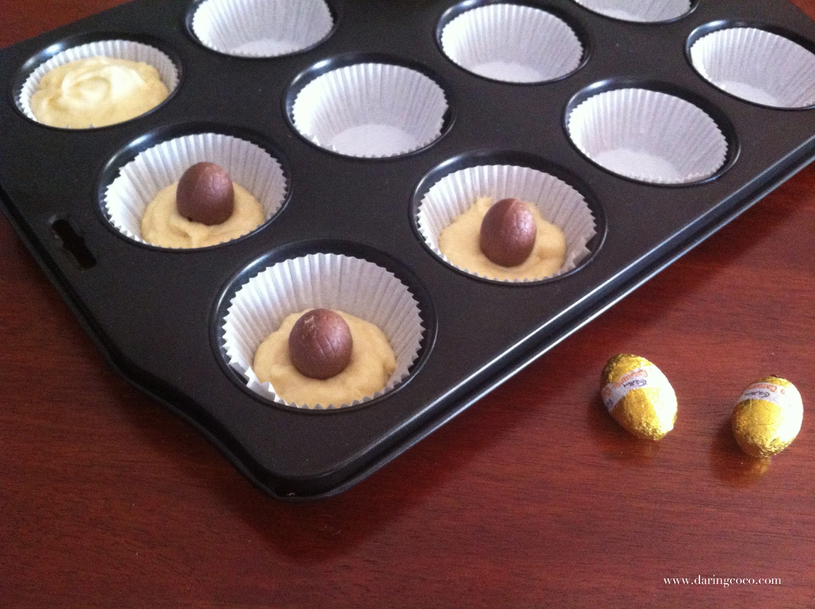 FOOD PORN THURSDAY // CARAMEL EASTER MUFFINS Daring Coco