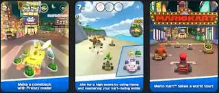 تحميل لعبة سباق سوبر ماريو Mario Kart Tour مهكرة جاهزة للاندرويد