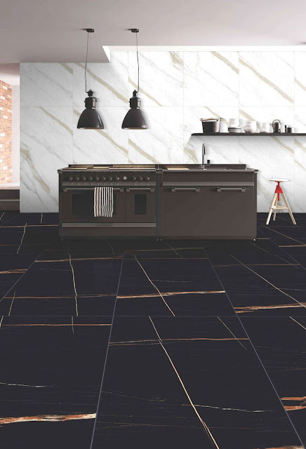 Black Kitchen Floor Tiles