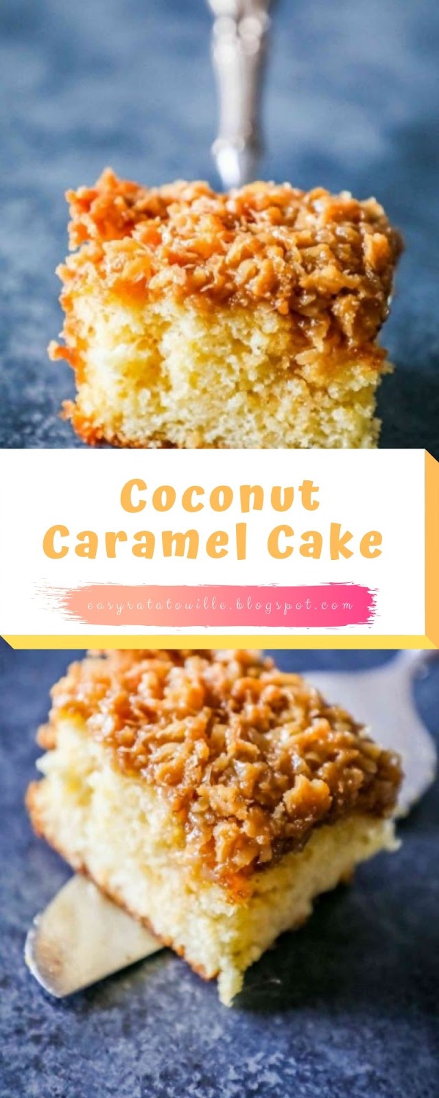 Coconut Caramel Cake