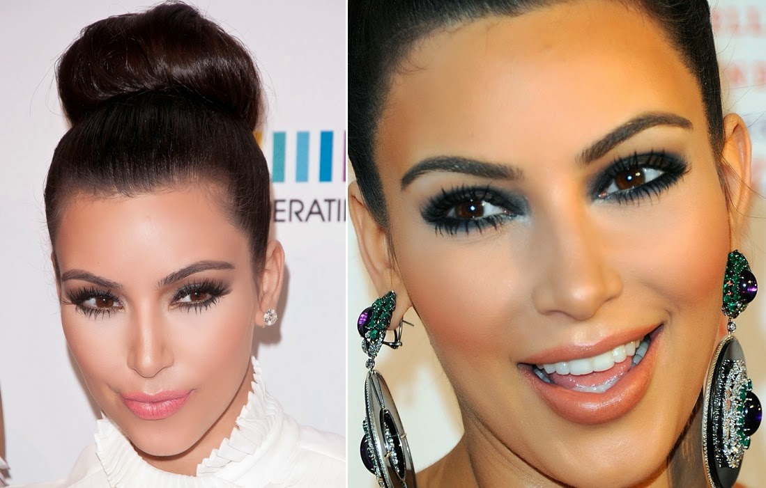 Melhores maquiagens de festa da Kim Kardashian